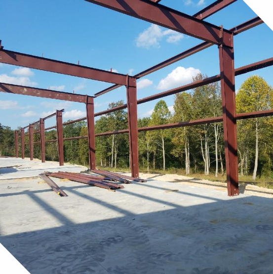 Steel Building Construction Jones Contracting Alabama